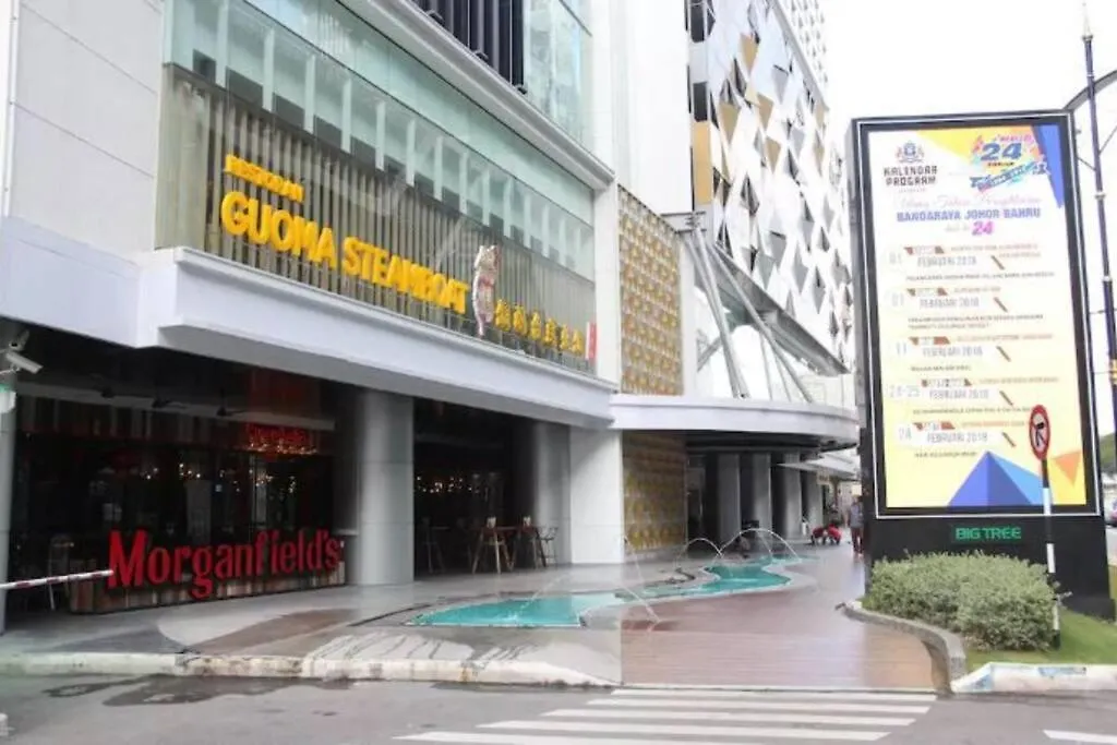 【Netflix】Suasana Suites,Nxt To Ciq【Poolgym&Wifi】 Johor Bahru Lejlighed
