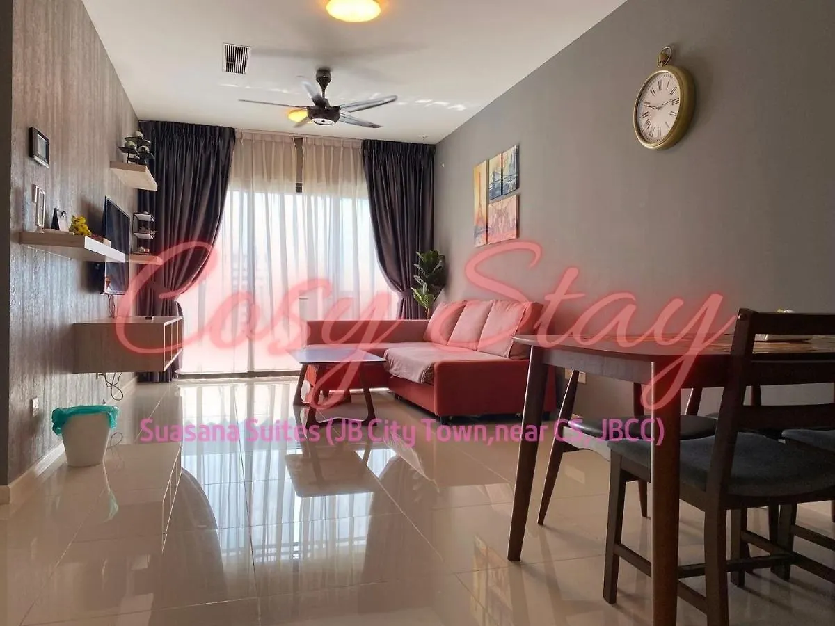【Netflix】Suasana Suites,Nxt To Ciq【Poolgym&Wifi】 Johor Bahru